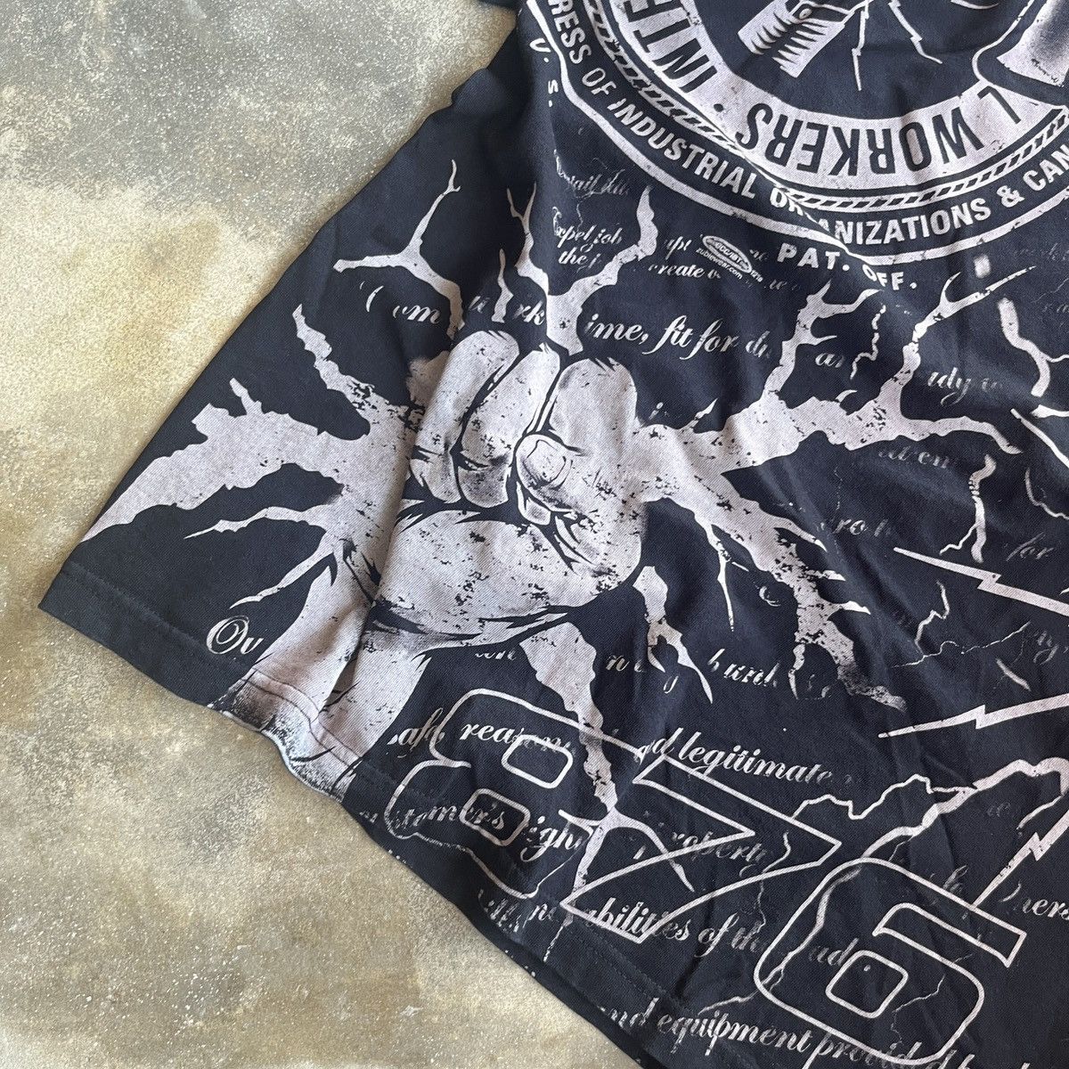Vintage T-Shirt Vintage Bayside Ibew Big Print 876 Size US L / EU 52-54 / 3 - 4 Thumbnail