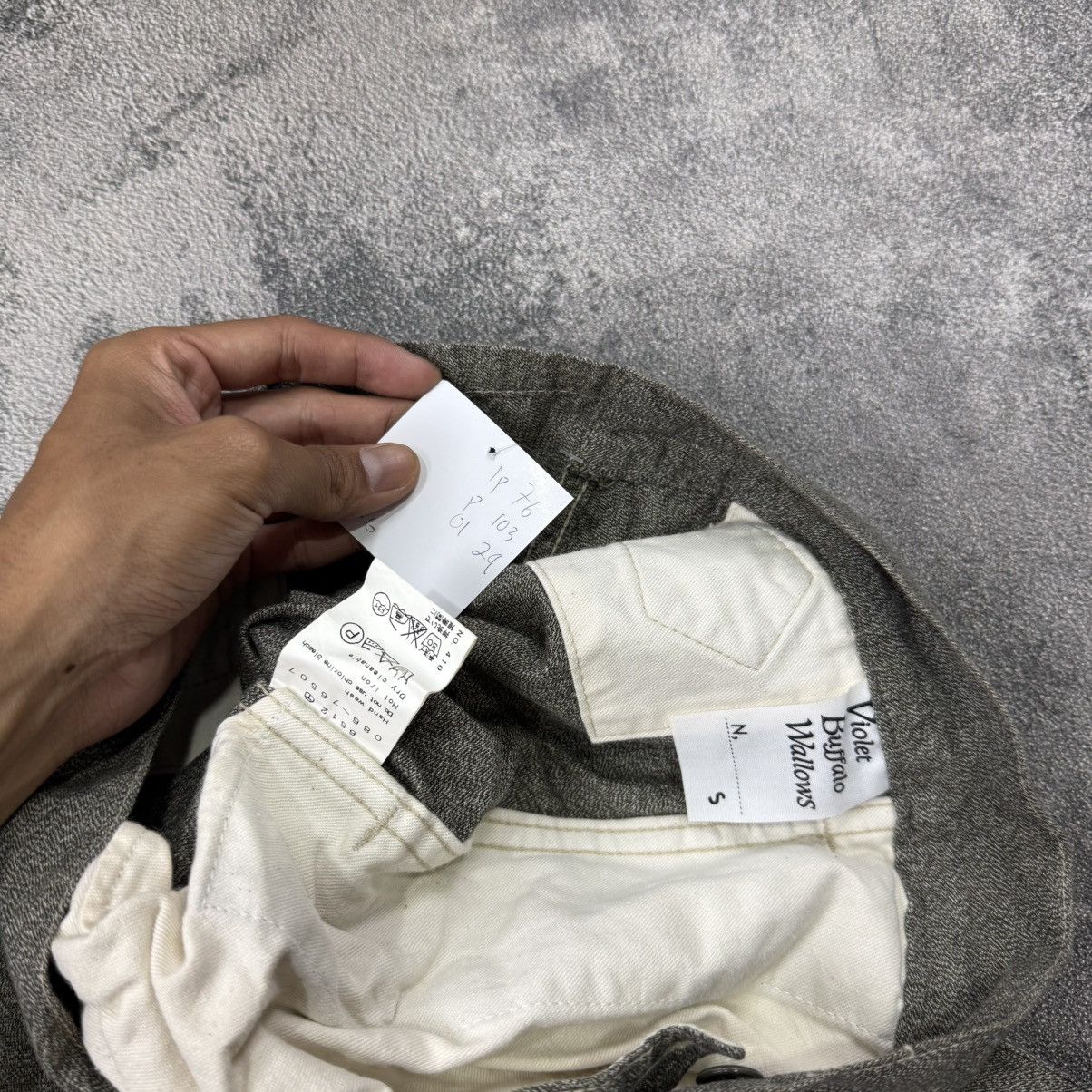 Japanese Brand VIOLET BUFFALO WALLOWS with buckle back trousers casual Size US 28 / EU 44 - 4 Thumbnail