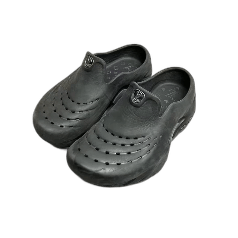 Louis Vuitton louis vuitton black shark clog shoes-2508 Size US 8 / EU 41 - 1 Thumbnail