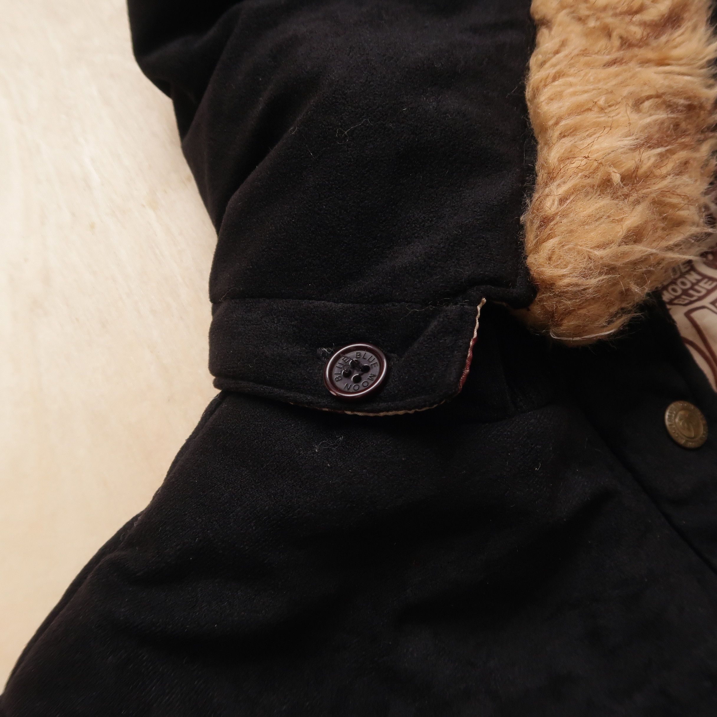 Japanese Brand 1990s Blue Moon Blue Japan Reversible Fur Faux Jacket Size US M / EU 48-50 / 2 - 17 Thumbnail
