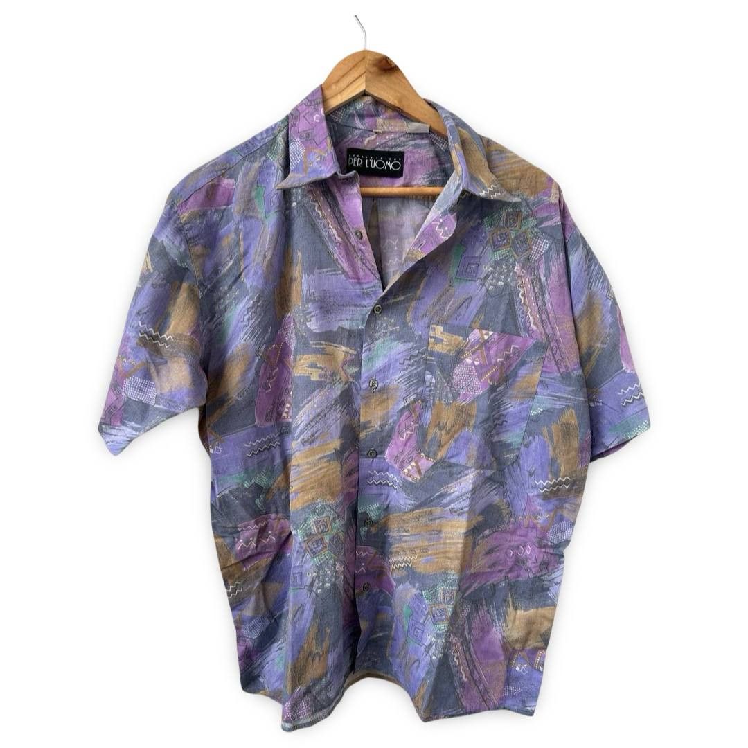 Vintage VTG coloured shirt #480 Size US L / EU 52-54 / 3 - 1 Thumbnail