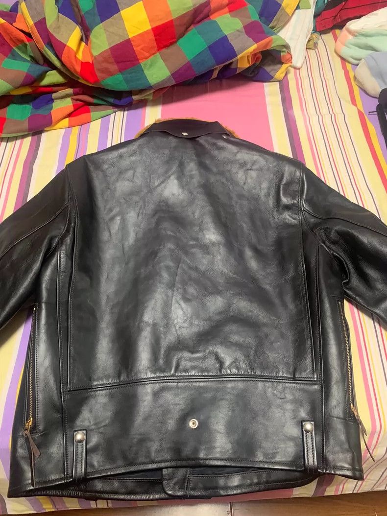 The Real McCoy's The Real McCoy J-24 Horsehide Jacket Size US XXL / EU 58 / 5 - 2 Thumbnail