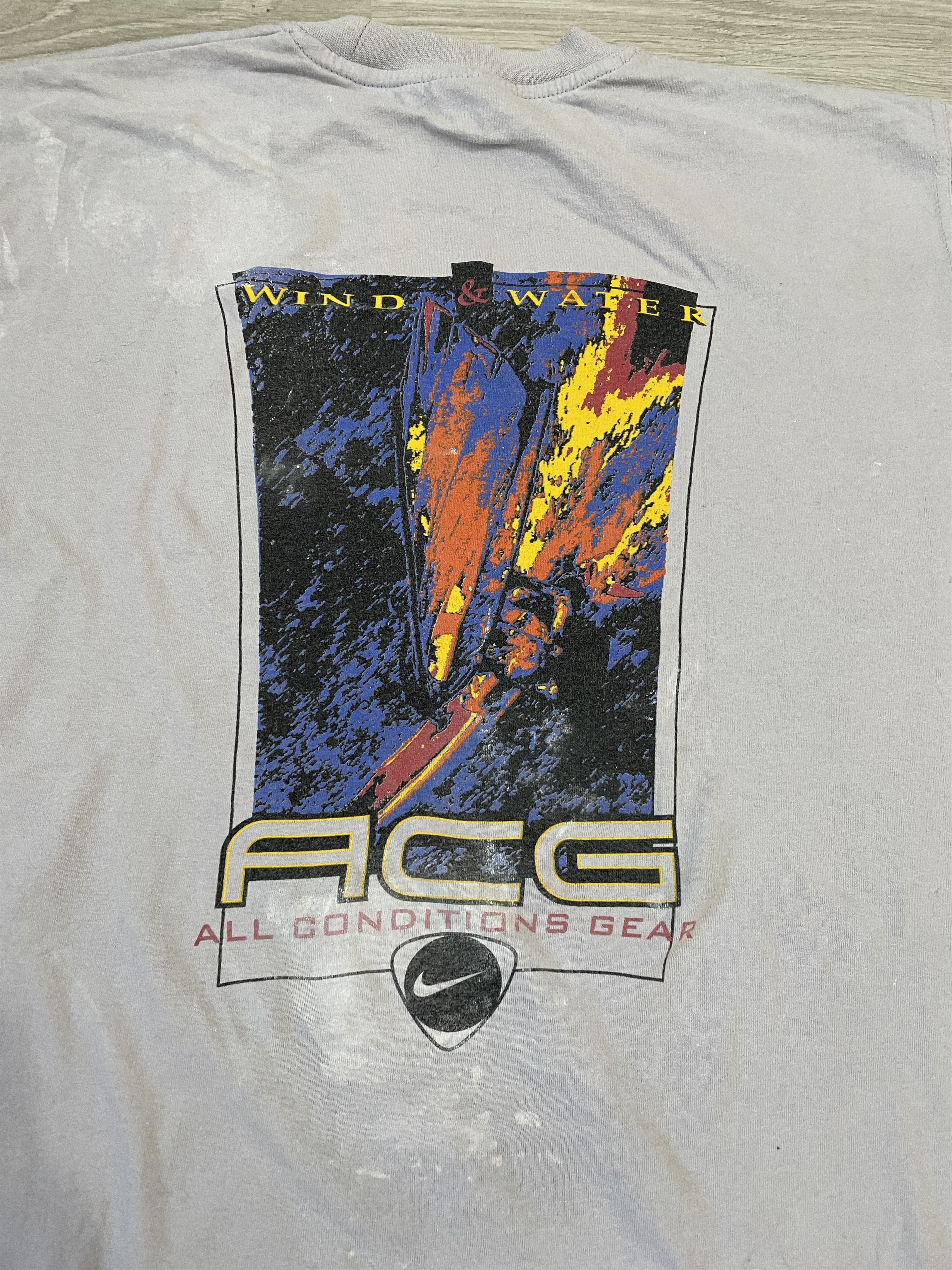 Nike ACG × Vintage MENS CASUAL T SHIRT NIKE ACG Size US S / EU 44-46 / 1 - 8 Thumbnail