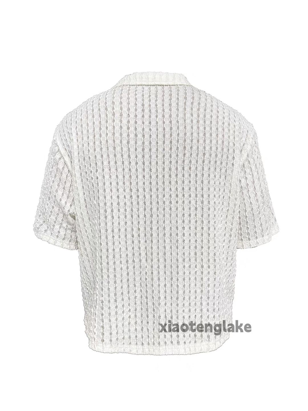 Designer Unisex utility punk yuppie grunge hollow y2k shirt Size US XL / EU 56 / 4 - 2 Thumbnail