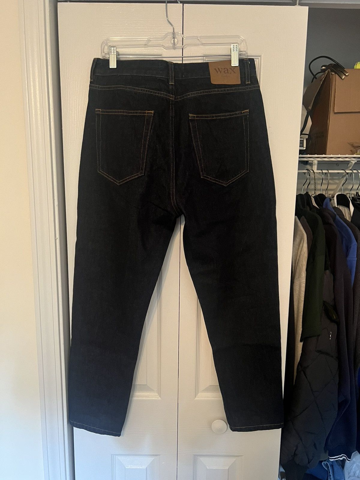 Wax London Wax London Designer Selvage Denim Jeans Size US 32 / EU 48 - 2 Thumbnail