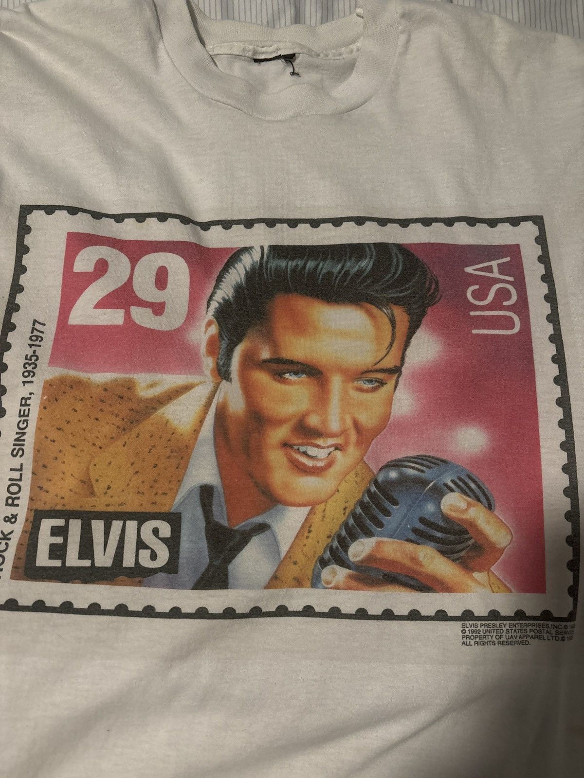Vintage RARE ELVIS PRESLEY TEE Size US M / EU 48-50 / 2 - 2 Thumbnail