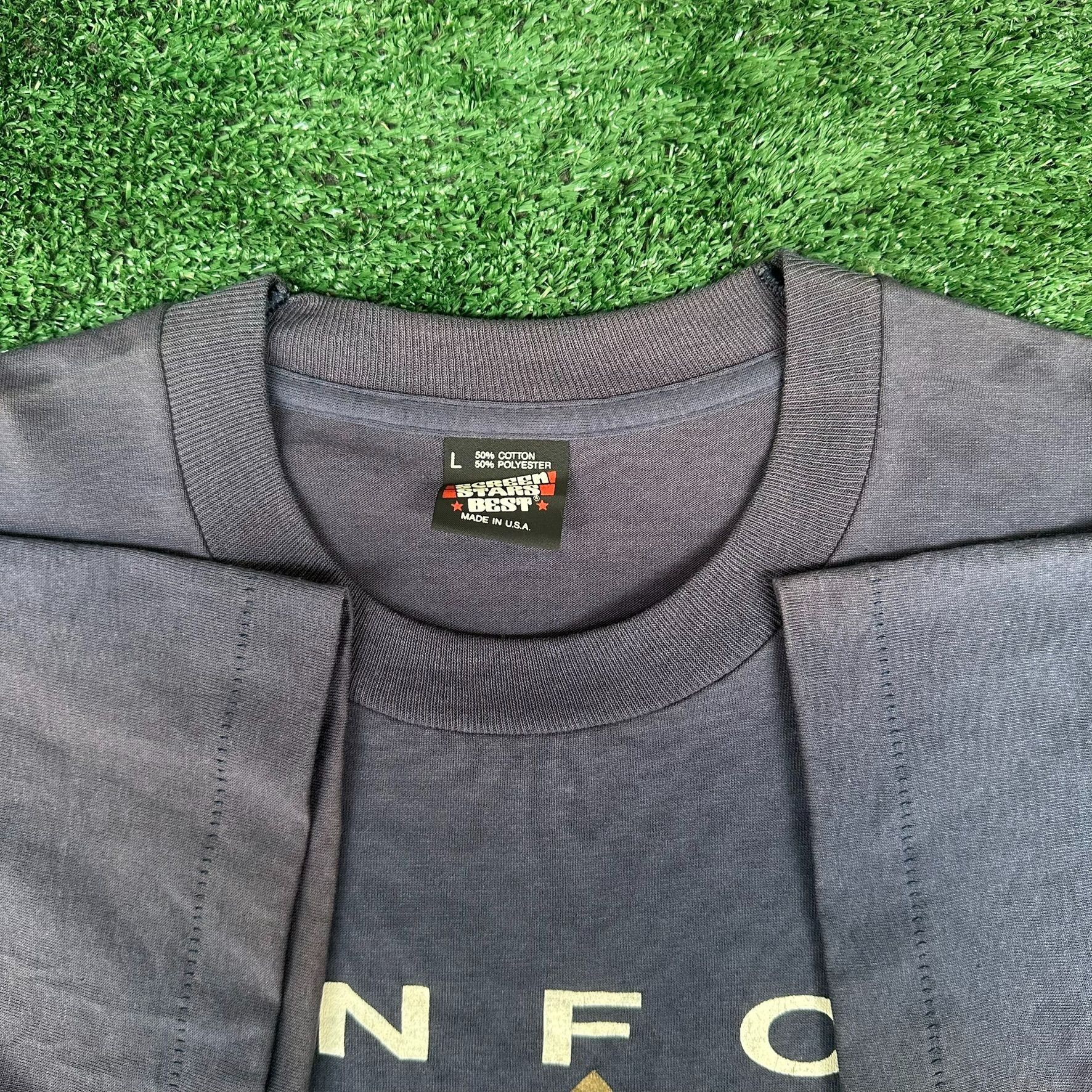 NFL Vintage 90s Dallas Cowboys Super Bowl Champs 1992 T-Shirt Na Size US L / EU 52-54 / 3 - 3 Thumbnail