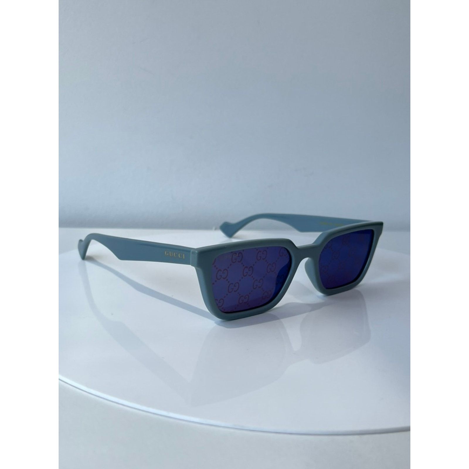 NEW Gucci GG1539S Blue Logo Mirror Unisex Sunglasses Gucci NEW Gucci GG1539S Blue Logo Mirror Unisex Sunglasses  main image 4