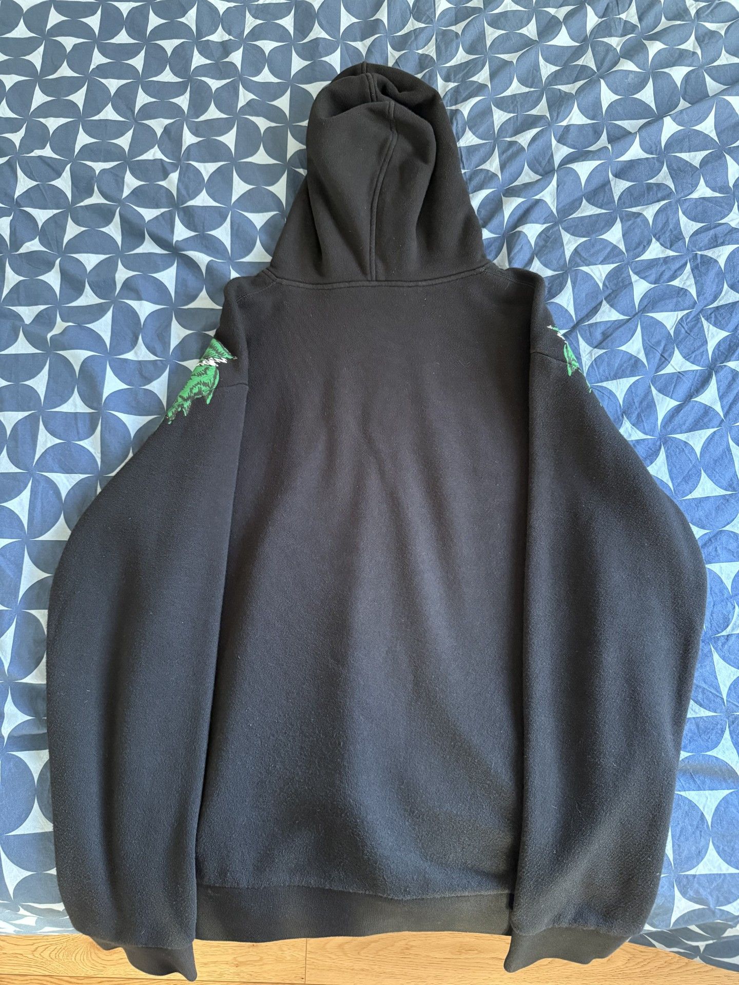 Gucci Gucci Black Loved Hooded Sweatshirt Size US M / EU 48-50 / 2 - 2 Thumbnail