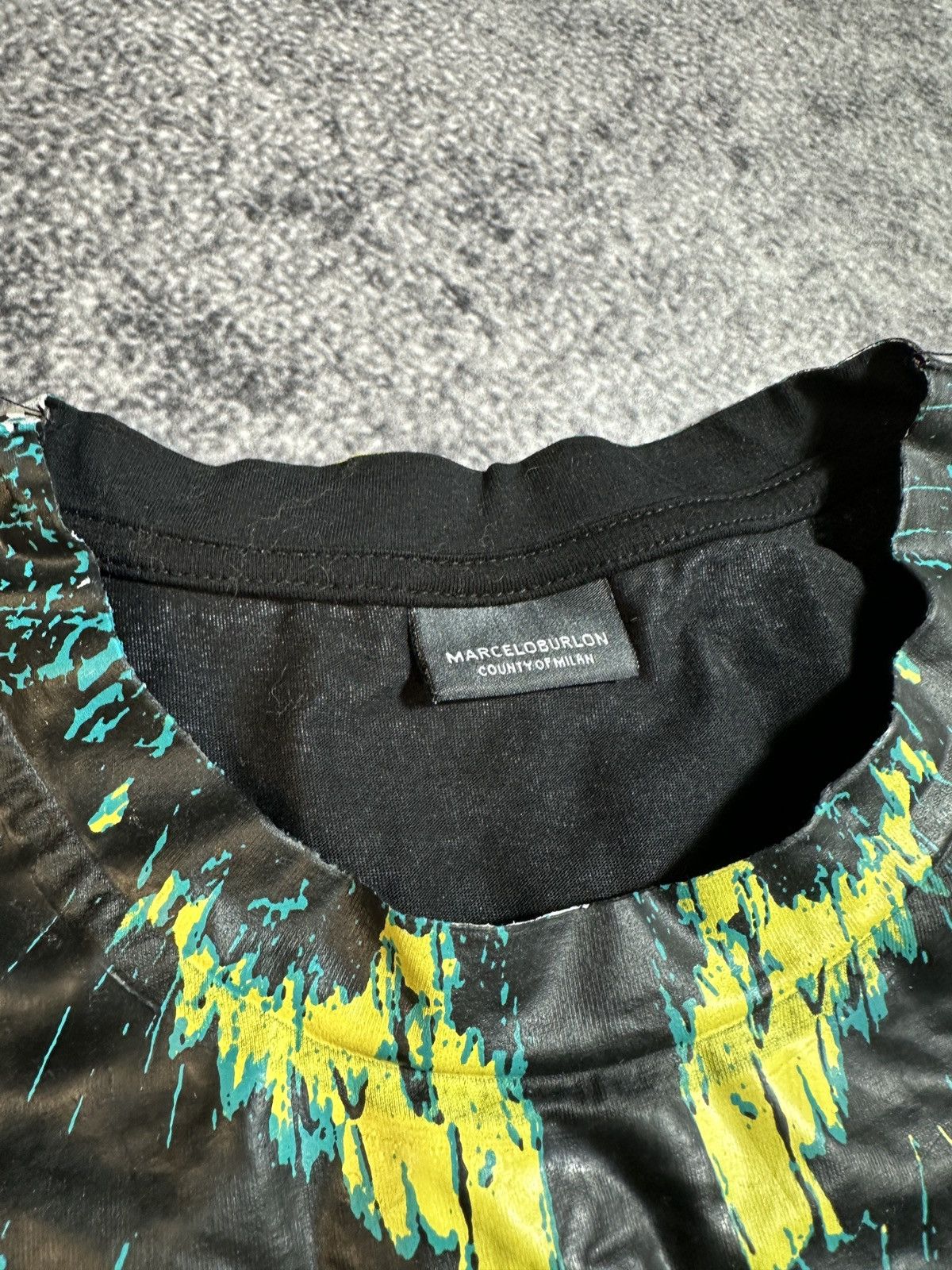 Marcelo Burlon Y2K Marcelo Burlon Big Print Rare T-shirt Streetwear Luxury Size US M / EU 48-50 / 2 - 4 Thumbnail
