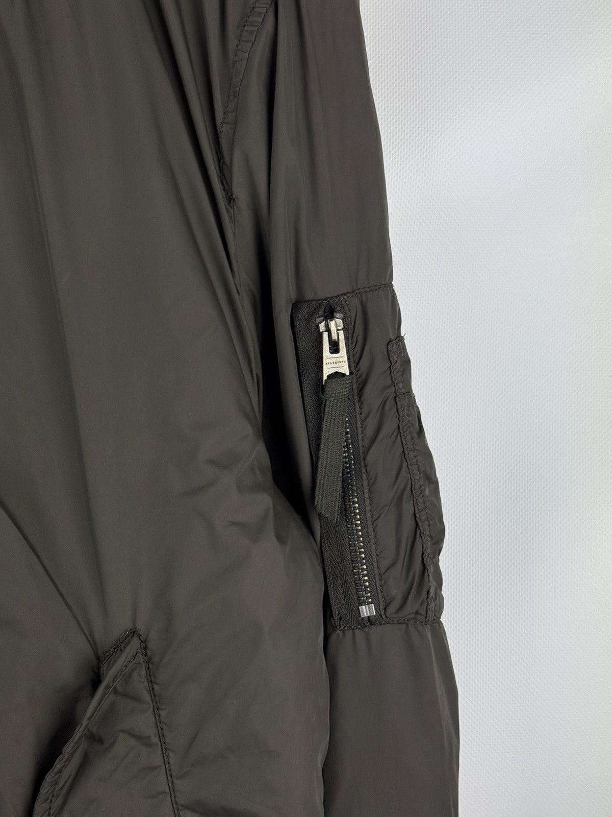 Allsaints Allsaints Tolbert Men’s Nylon MA-1 Style Bomber Jacket Size US L / EU 52-54 / 3 - 7 Thumbnail