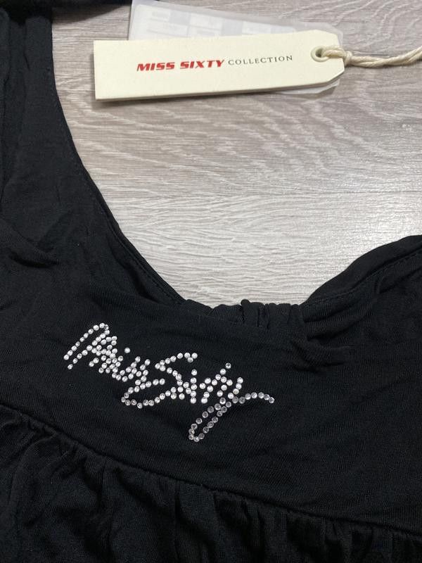 Miss Sixty Miss Sixty Black Dress sz M NEW Size M / US 6-8 / IT 42-44 - 2 Thumbnail