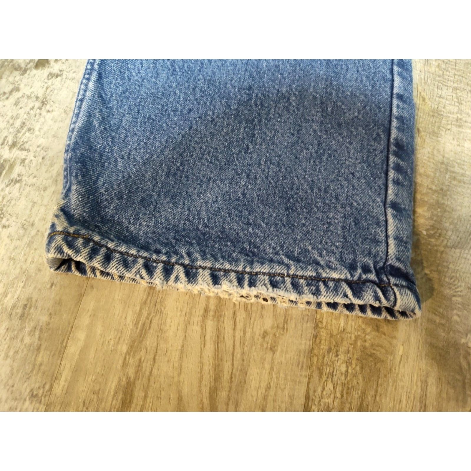 Carhartt Vintage Carhartt Jeans Mens 42x30 Blue Relaxed Fit Flannel Lined Denim Trouser B172 DST Size US 42 / EU 58 - 2 Thumbnail