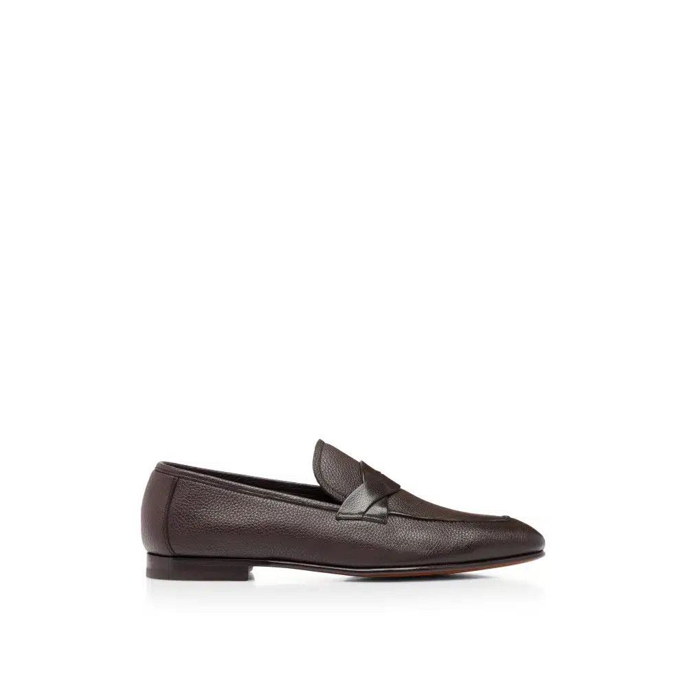 Tom Ford o1loc1c0425 J1397 Suede Loafers in Chocolate Brown Size US 10 / EU 43 - 1 Thumbnail