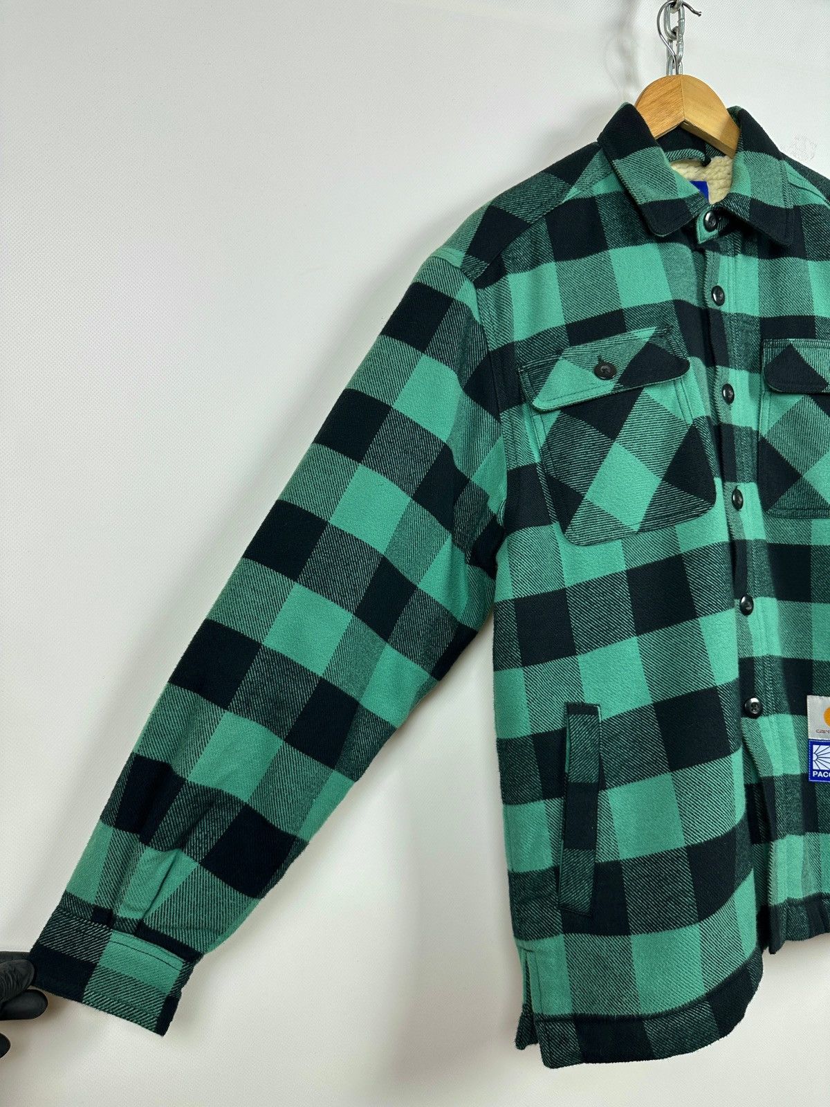 Carhartt Wip Carhartt WIP x Gosha Rubchinskiy PACCBET Shirt Sherpa Jacket Size US S / EU 44-46 / 1 - 12 Thumbnail