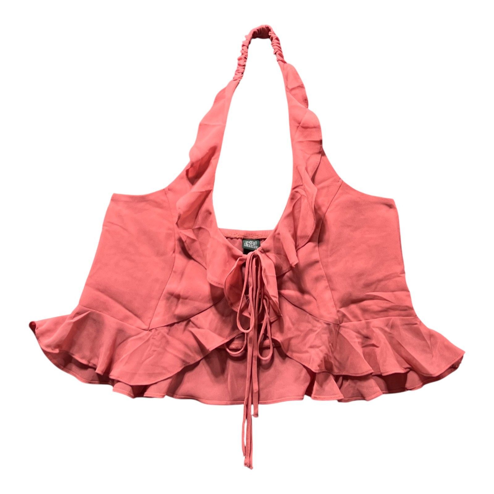 Other Wild Fable - Women's Ruffle Chiffon Flyaway Halter Top - Sal Size M / US 6-8 / IT 42-44 - 3 Thumbnail