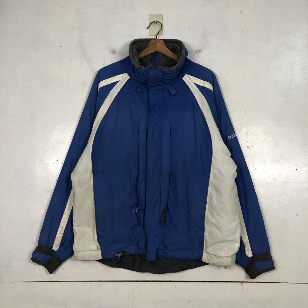 Japanese Brand Fishing Jacket Zipper Daiwa Big Logo Size US L / EU 52-54 / 3 - 3 Thumbnail