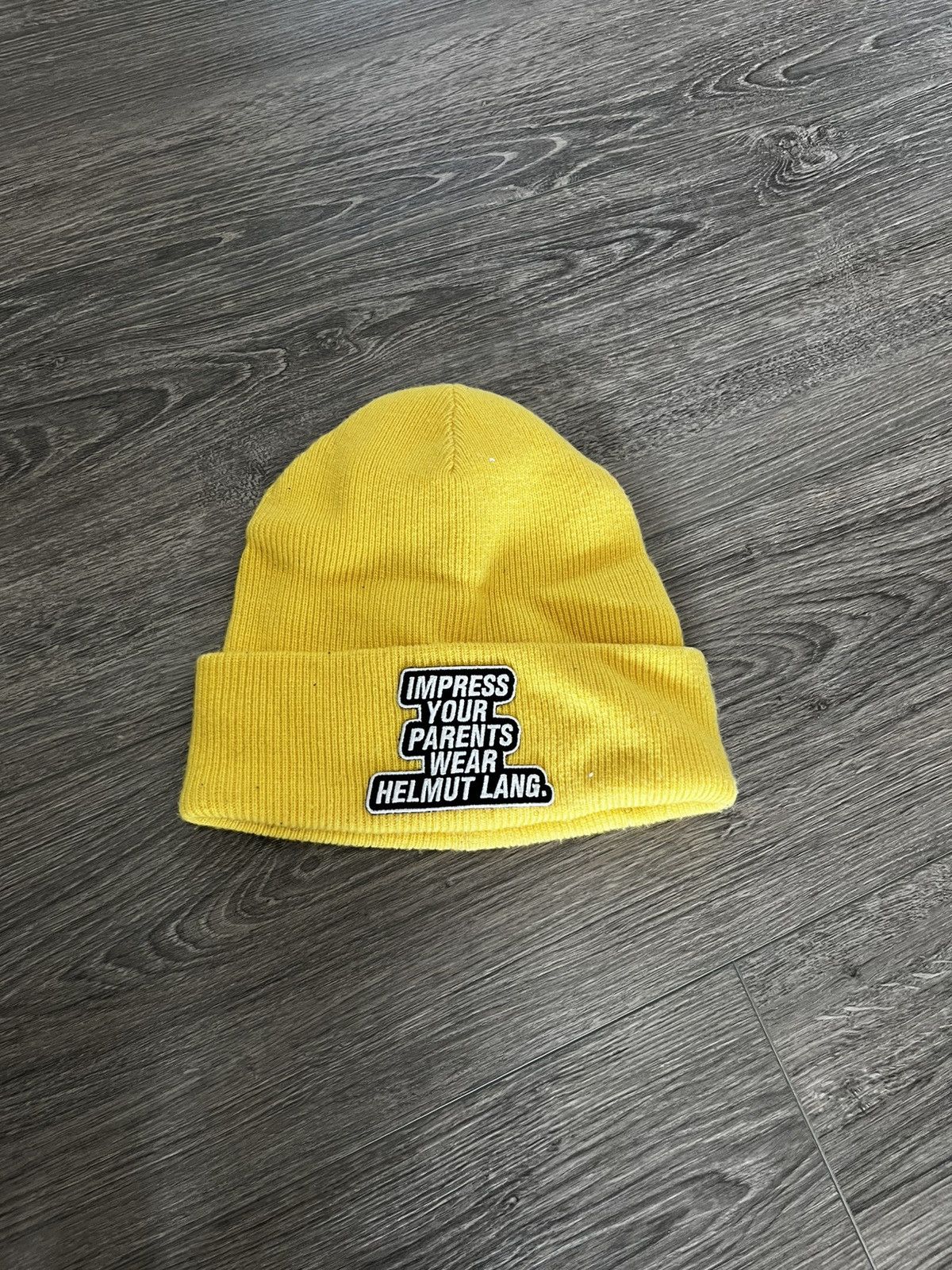 Helmut Lang Helmut Lang Beanie Size ONE SIZE - 1 Thumbnail