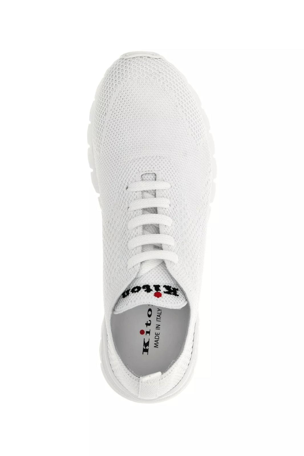 Kiton KITON Fits White knit Sneakers New And Authentic Size US 11 / EU 44 - 4 Thumbnail