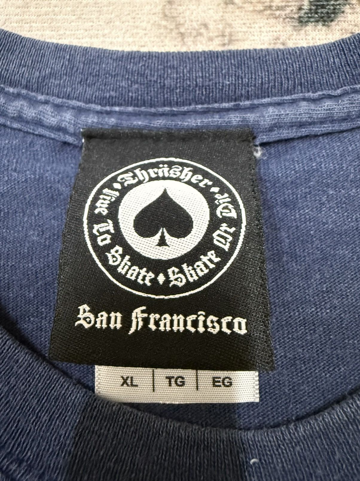 Thrasher × Vintage Vintage Y2K Trasher Skateboard San Fracisco Tshirt Size US L / EU 52-54 / 3 - 5 Thumbnail