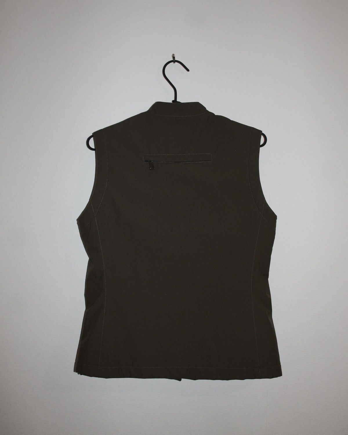 Prada 00's PRADA sport khaki nylon vest Art.109024 Size ONE SIZE - 5 Thumbnail