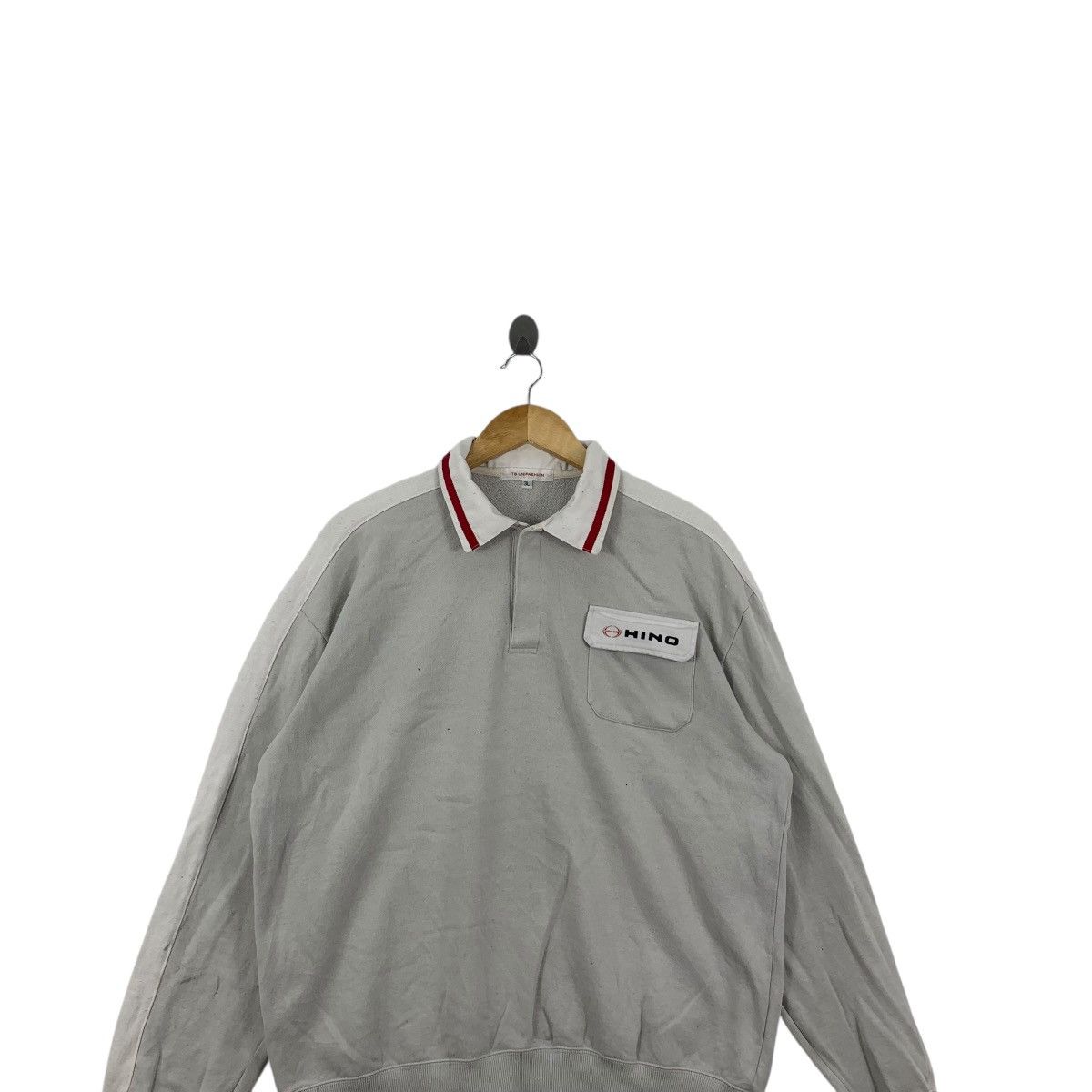 Vintage Vintage HINO MOTORS AUTOMOTIVE Racing Team Sweatshirt Size US XXL / EU 58 / 5 - 2 Thumbnail