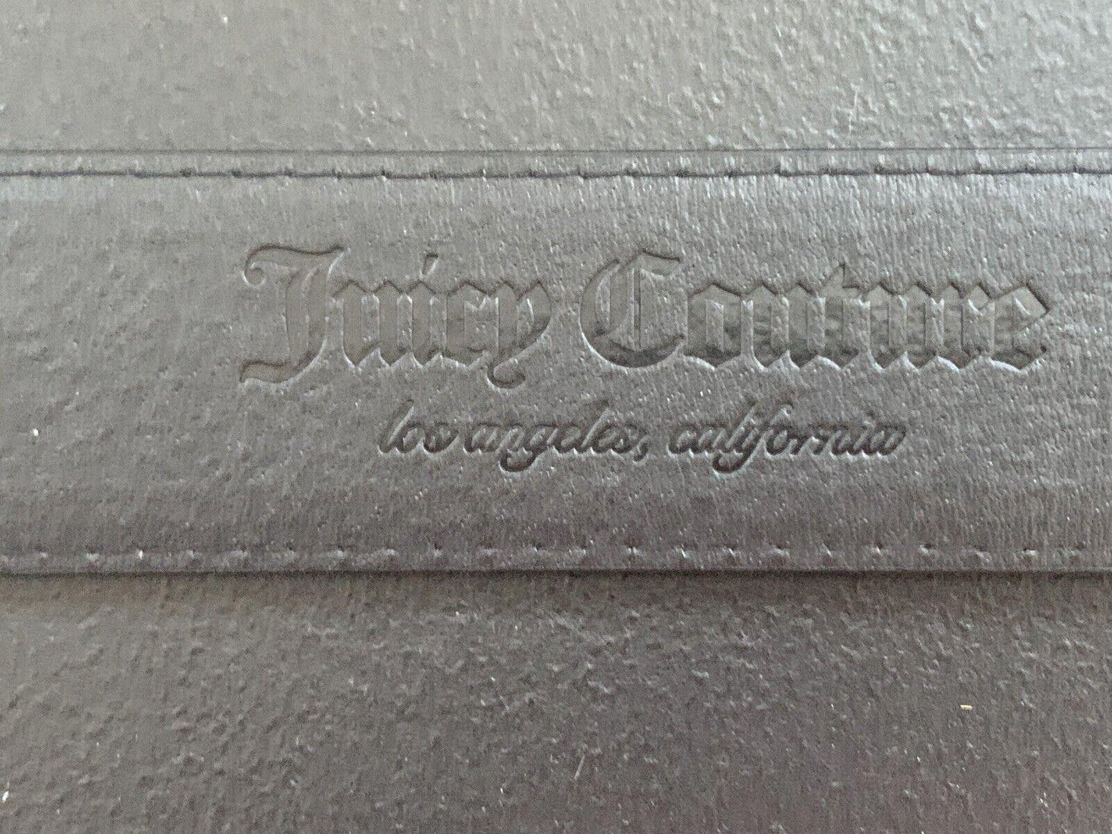 Juicy Couture Jeans Juicy Couture Faux Pearl Heart Black Faux Leather Belt Size ONE SIZE - 4 Thumbnail