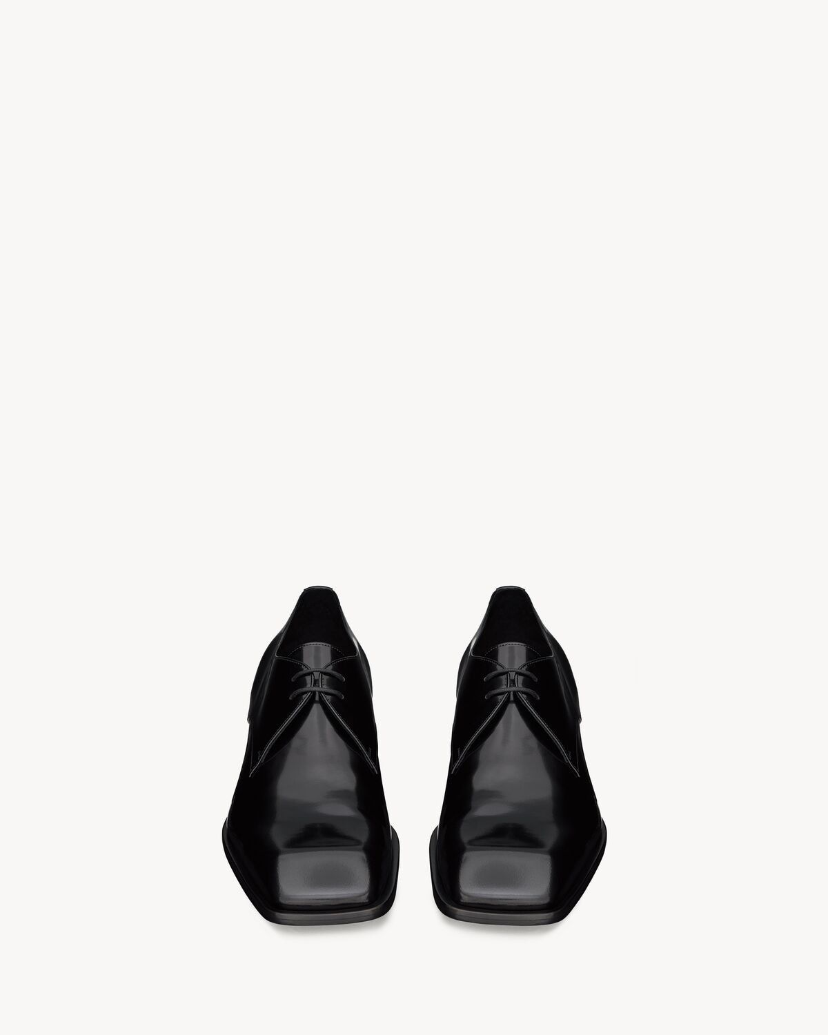 Saint Laurent Paris o1s1wg110126 800679 Jean Derbies Shoes in Brushed Leather Size US 13 / EU 46 - 3 Thumbnail