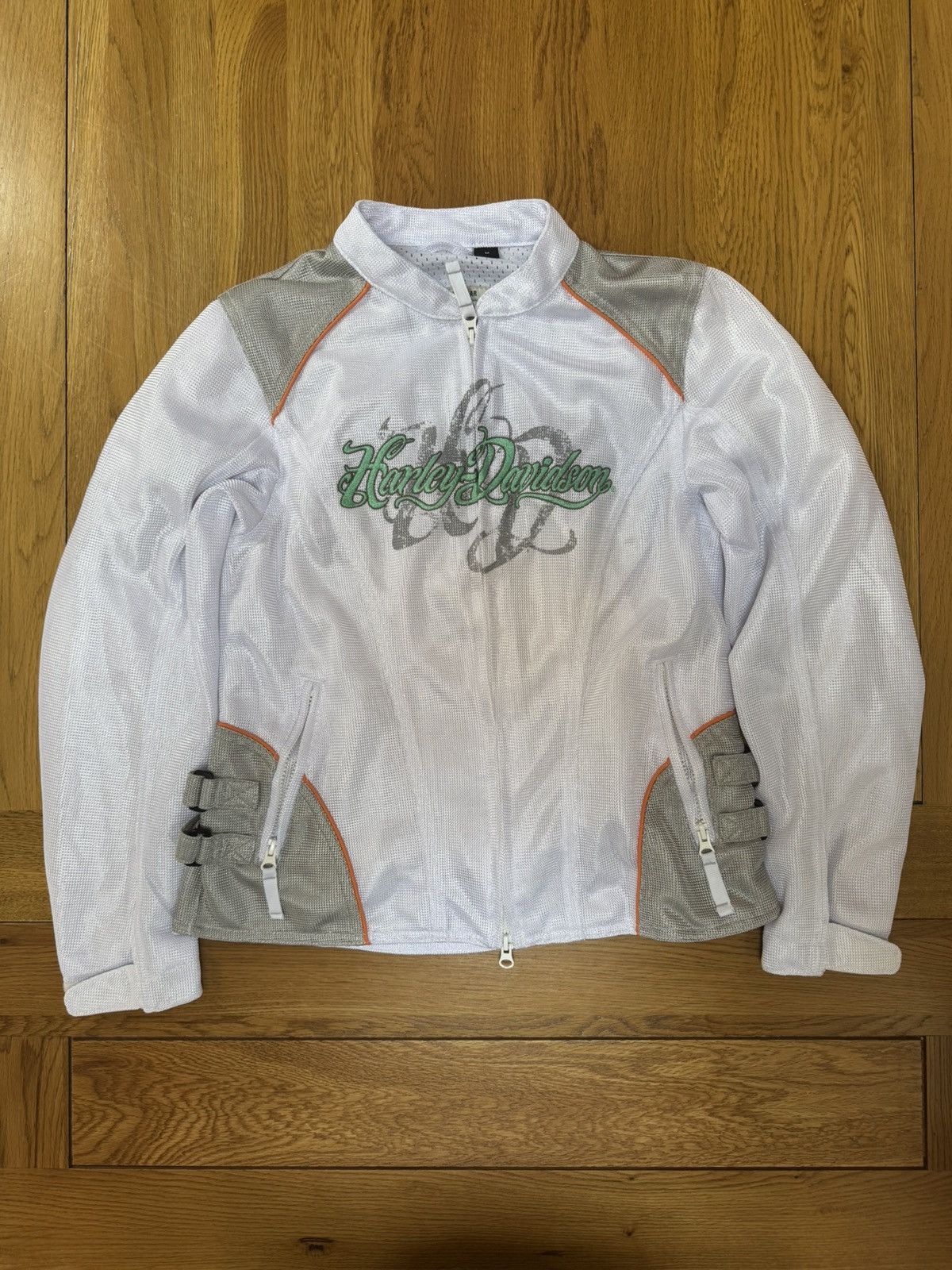 Harley Davidson Vintage Harley-Davidson Women’s Mesh Racing Jacket - Medium Size M / US 6-8 / IT 42-44 - 1 Thumbnail