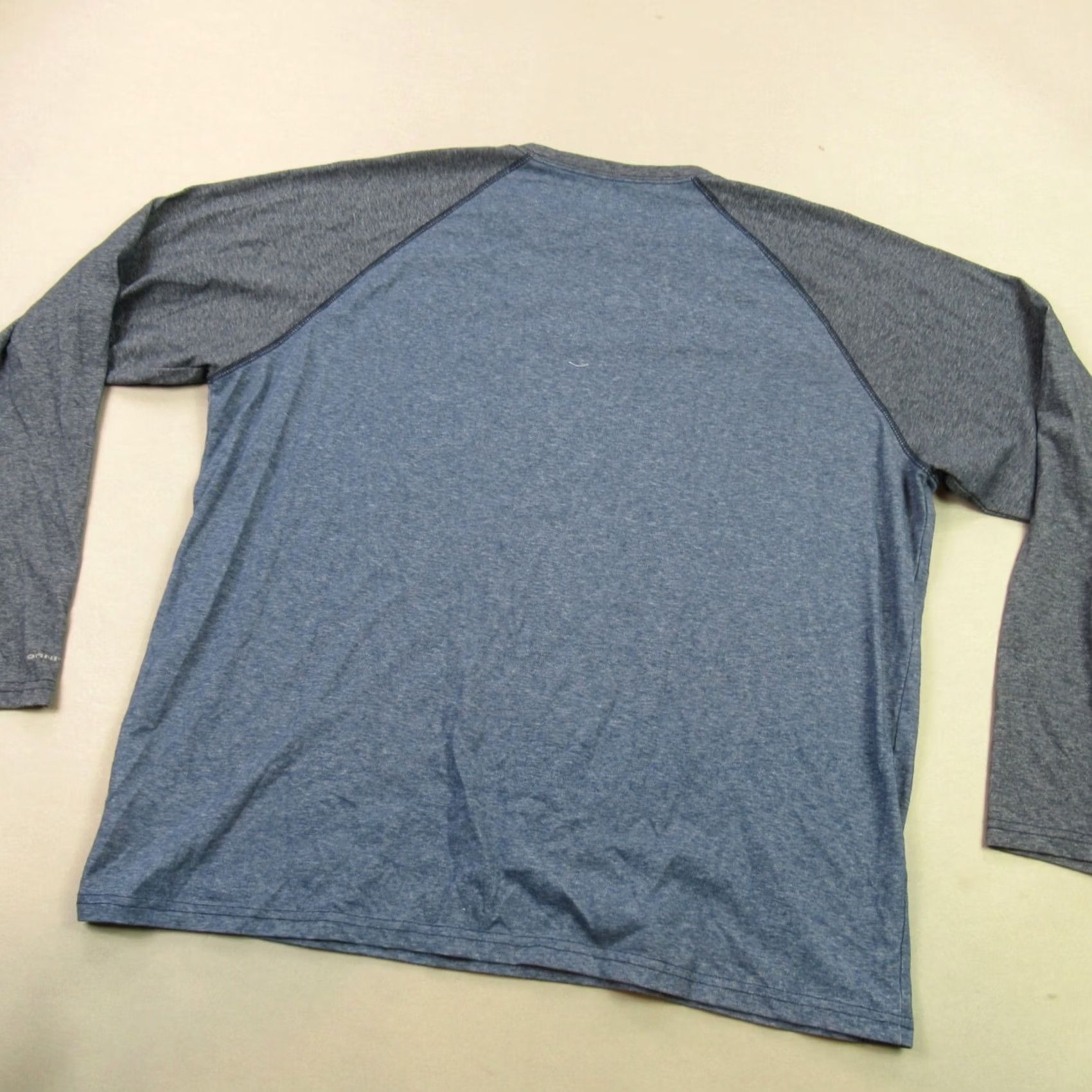 Vintage Columbia Shirt Men XL Long Sleeve Crew Neck blue Lightweight Size US XL / EU 56 / 4 - 6 Thumbnail