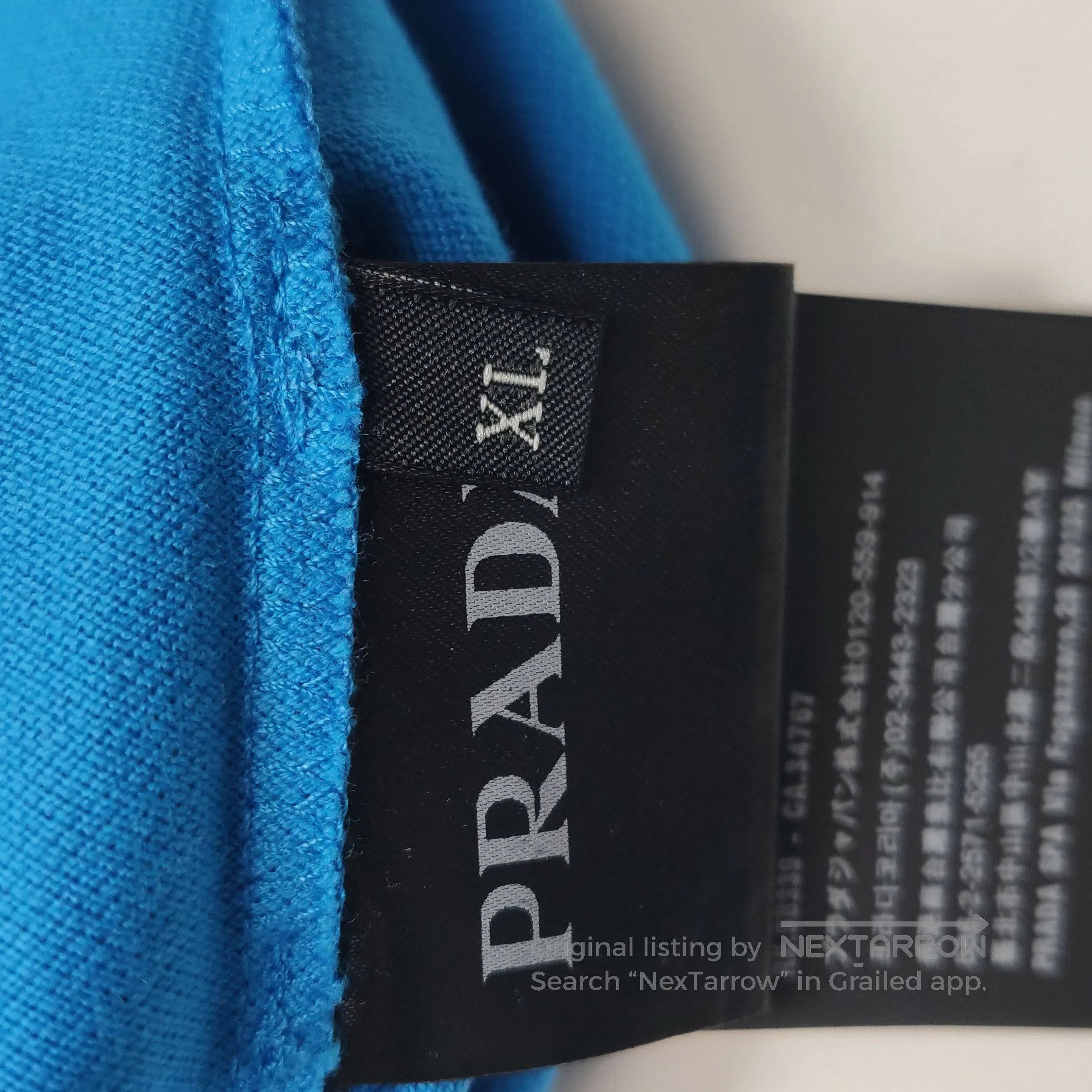 Prada Prada Colorblock Logo Polo Shirt . Size XL / US 12-14 / IT 48-50 - 5 Thumbnail