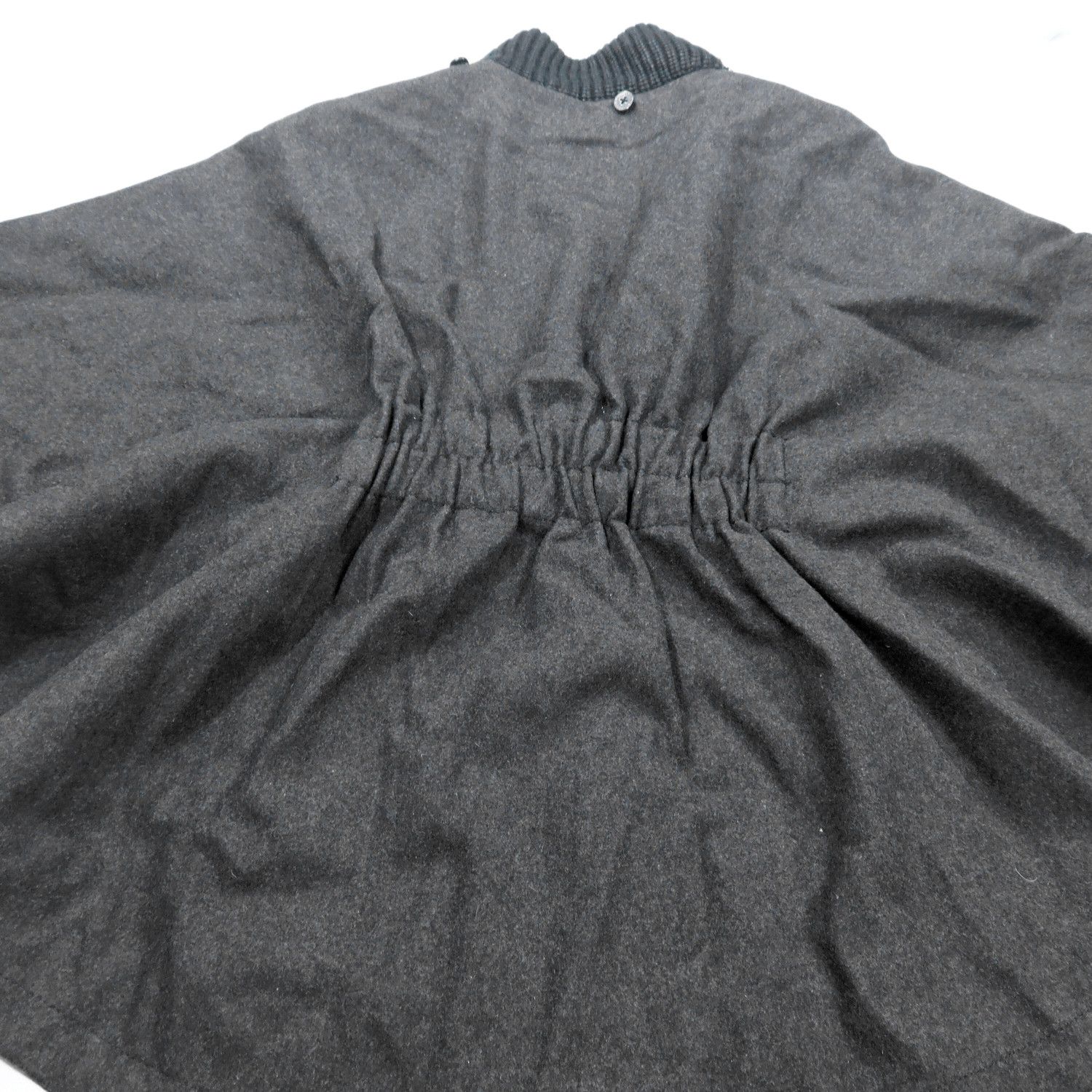 Guess 90'S GUESS PONCHO COAT WOOL BLEND JACKET Size M / US 6-8 / IT 42-44 - 18 Thumbnail