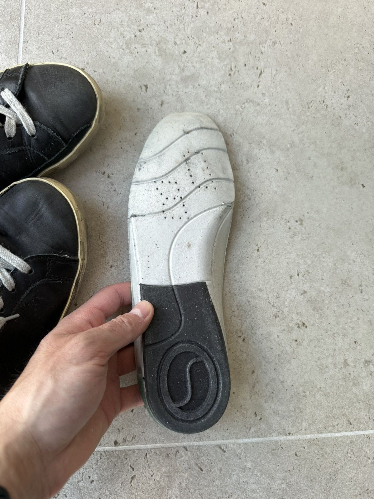 Golden Goose Golden Goose Superstar All Black Leather Sneakers Size US 9 / EU 42 - 9 Thumbnail