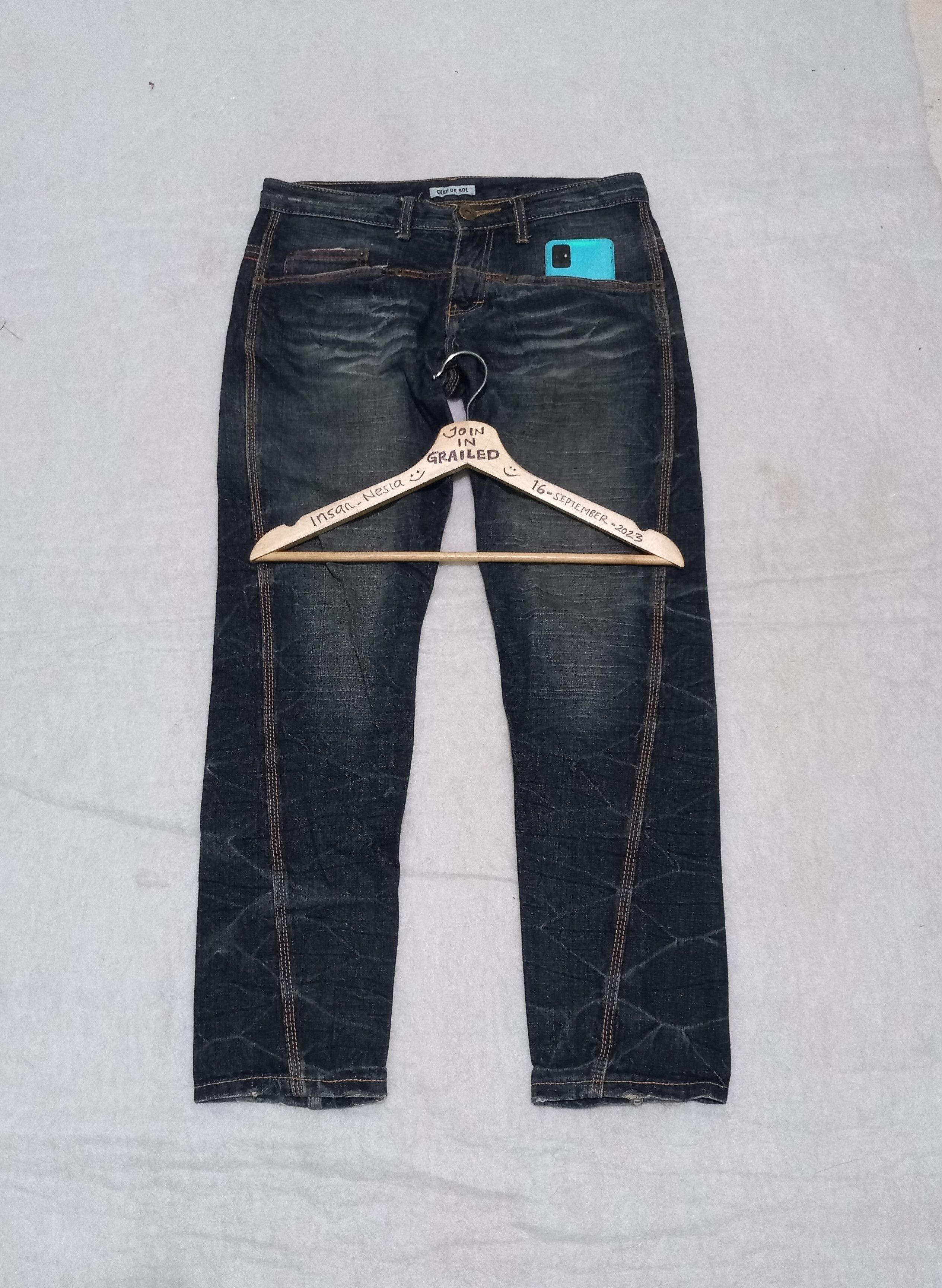 Y2K Clef De Sol Jeans