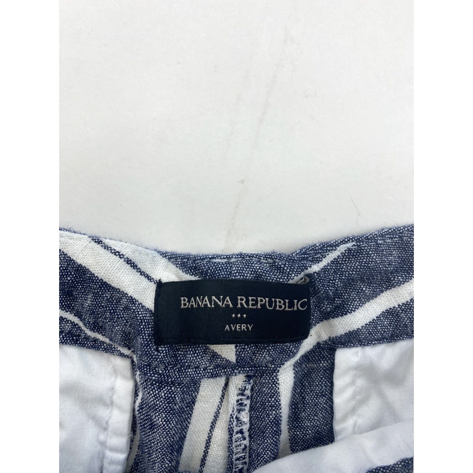 Banana Republic Banana Republic Linen Chino Pants Womens 10 Striped Trousers Multicolor Chino Pants Womens 10 Linen Pants Women 10 Pants Womens Size 32" / US 10 / IT 46 - 2 Thumbnail