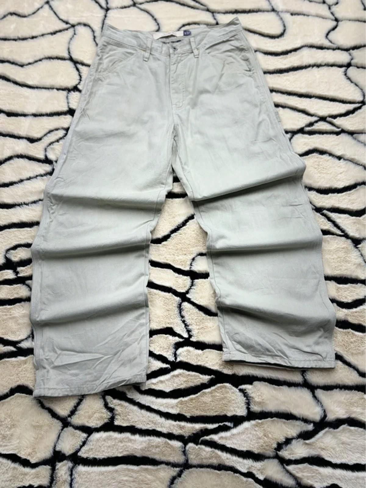 Other Men’s vintage carpenter workwear wide leg jeans size 31x30 Size US 31 - 1 Thumbnail
