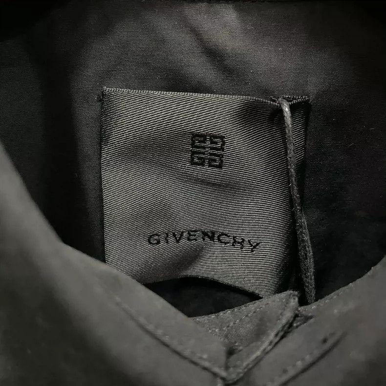 Givenchy Givenchy Size37 Black Belted Long Sleeve Shirt Size US M / EU 48-50 / 2 - 3 Thumbnail