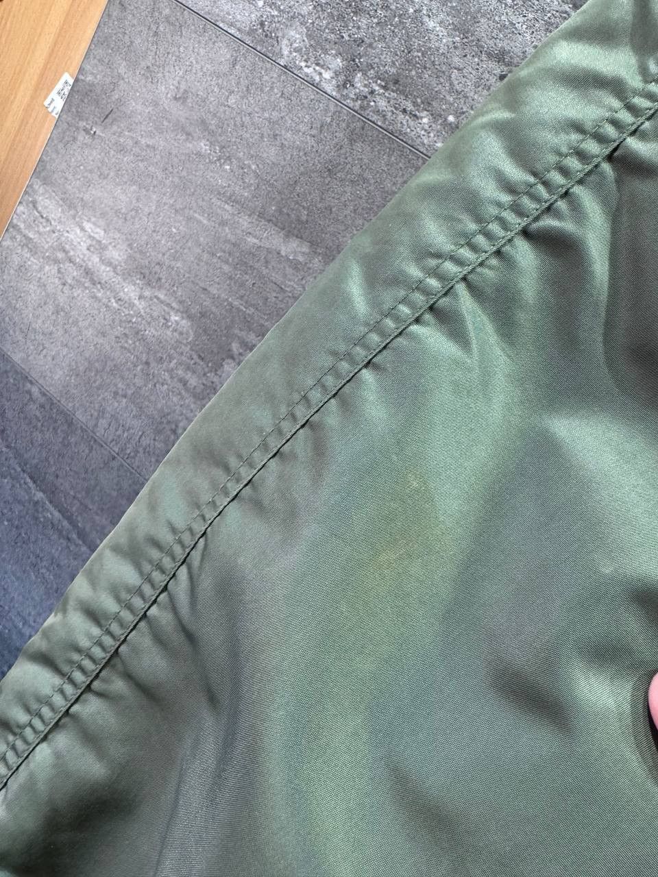Other Vintage MA-1 Flight Bomber Jacket Reversible Green Orange Size US L / EU 52-54 / 3 - 15 Thumbnail