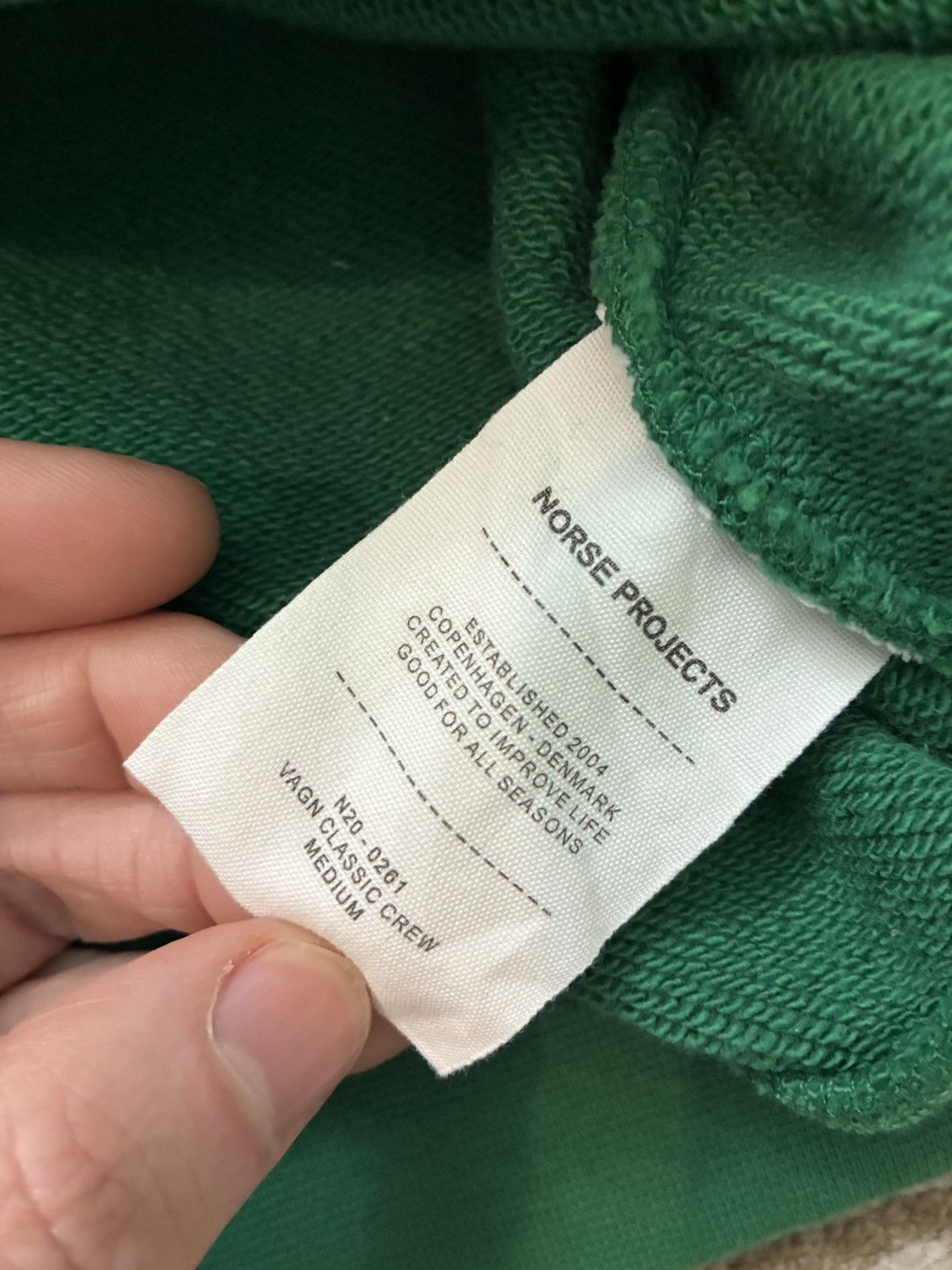 Norse Projects Norse Projects Vagn Crewneck Sweatshirt Size US M / EU 48-50 / 2 - 3 Thumbnail