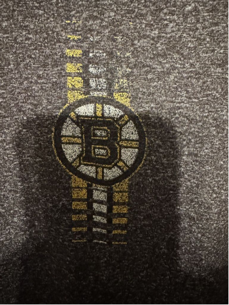 Reebok Boston Bruins Vintage Reebok Gray T-Shirt Men's Sz L (?) Size US XL / EU 56 / 4 - 6 Thumbnail