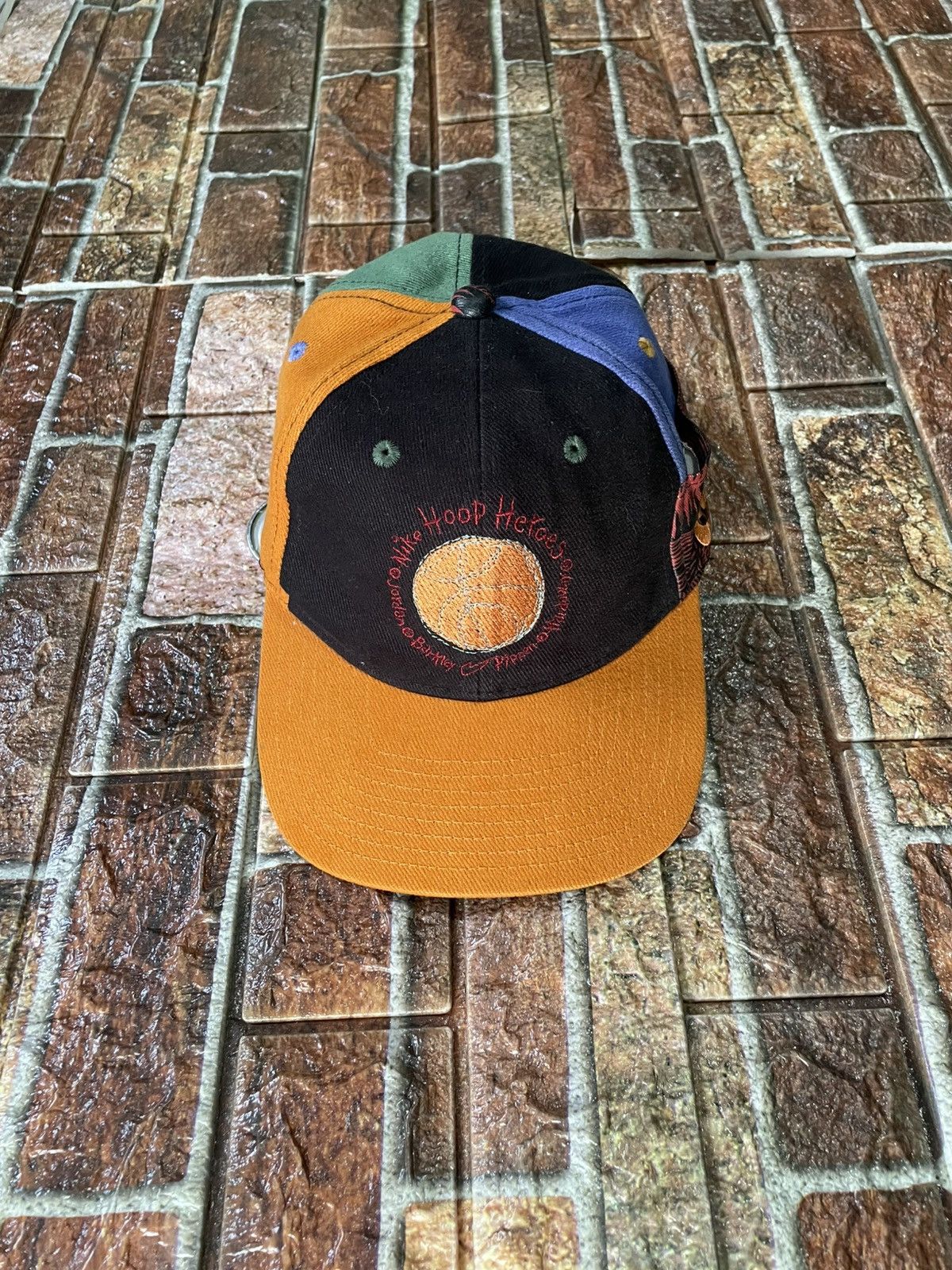 Nike Vintage NIKE Alley Hoops Heroes Baseball Cap d15 Size ONE SIZE - 2 Thumbnail