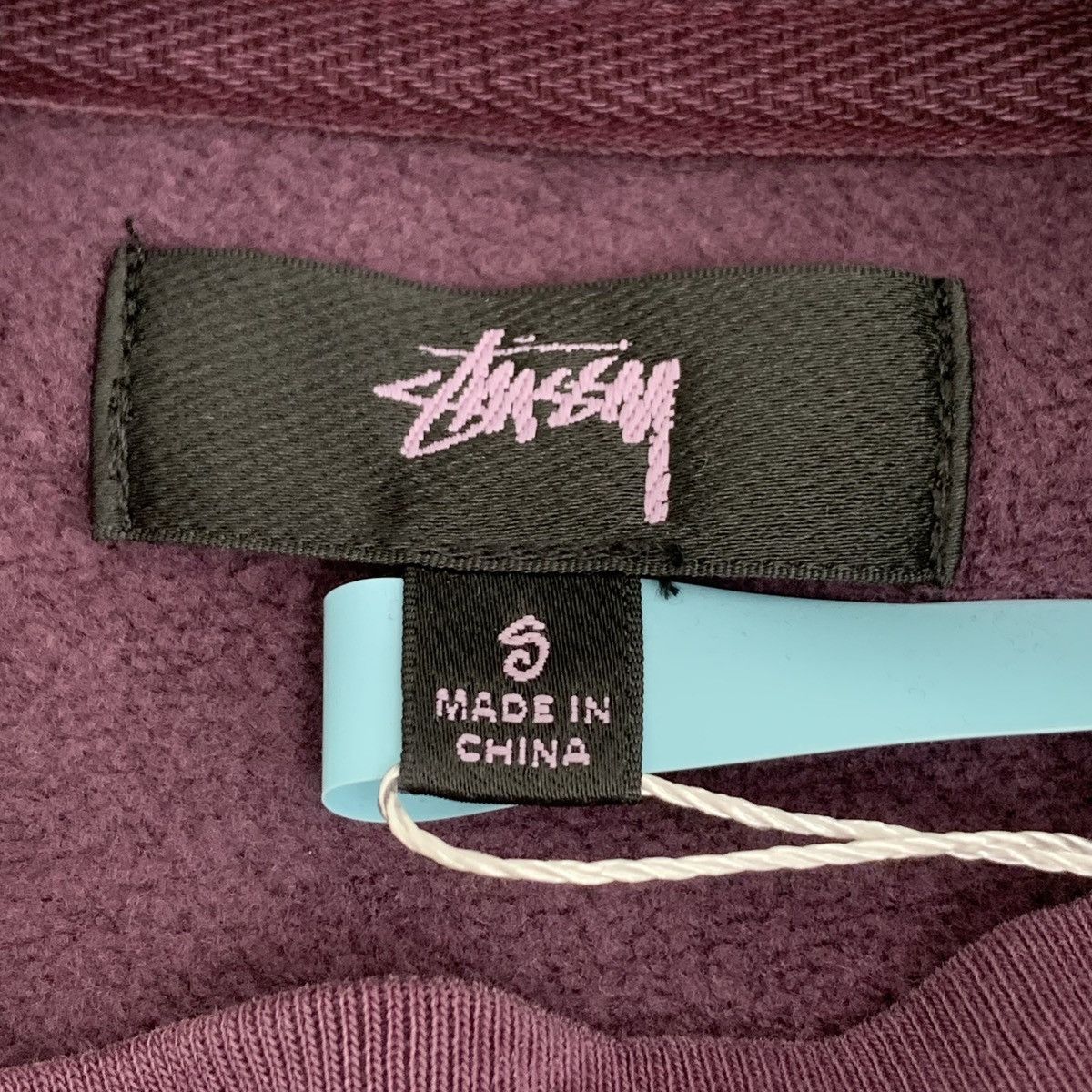 Stussy Stussy Cotton Mock Neck Long Sleeve Knit Sweater K26WX Size S / US 4 / IT 40 - 5 Thumbnail