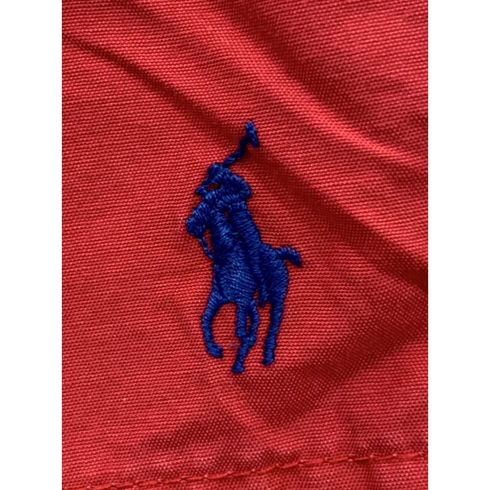 Polo Ralph Lauren VINTAGE Polo Ralph Lauren Swim Trunks Suit 2XL Elastic Waist Drawstring Red Men 90s Size US XXL / EU 58 / 5 - 4 Thumbnail