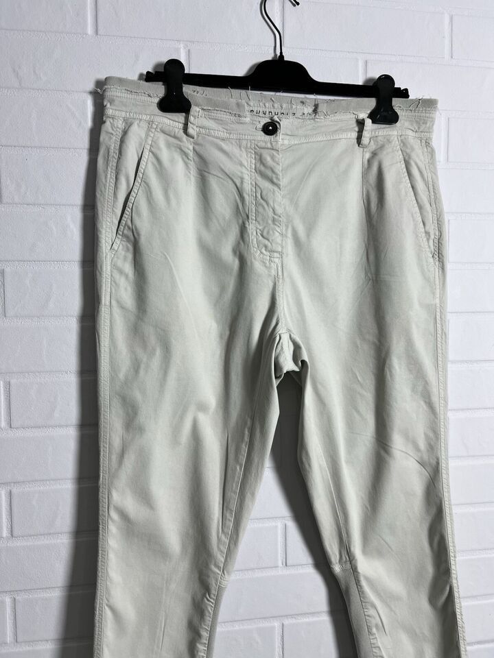 Rundholz Rundholz DIP Women’s Pants Grey Feels Cotton Size L-XL Size 32" / US 10 / IT 46 - 3 Thumbnail