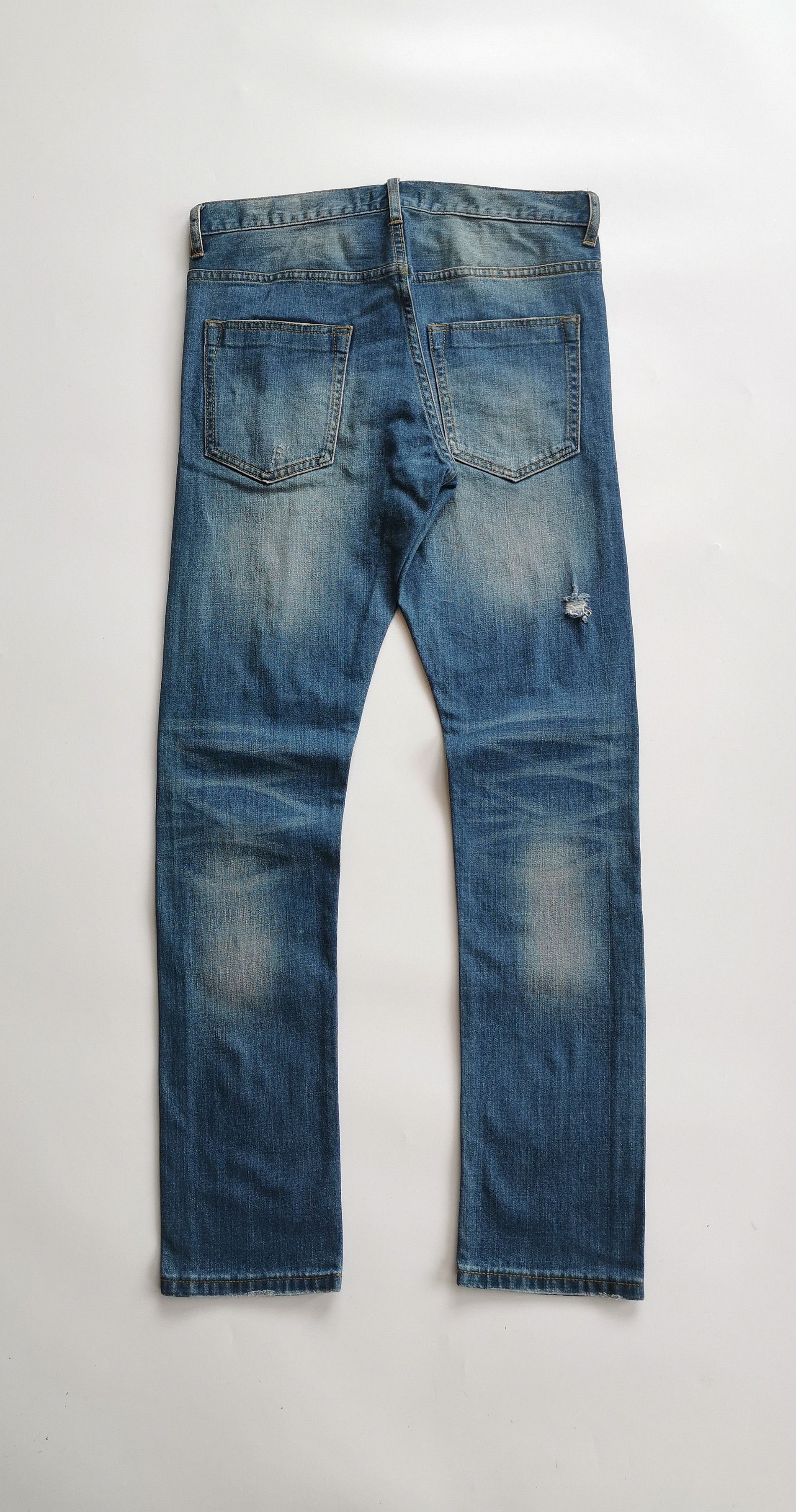 Tornado Mart CavariA Distressed Jeans 💕 Faded Wash Size US 31 - 2 Thumbnail