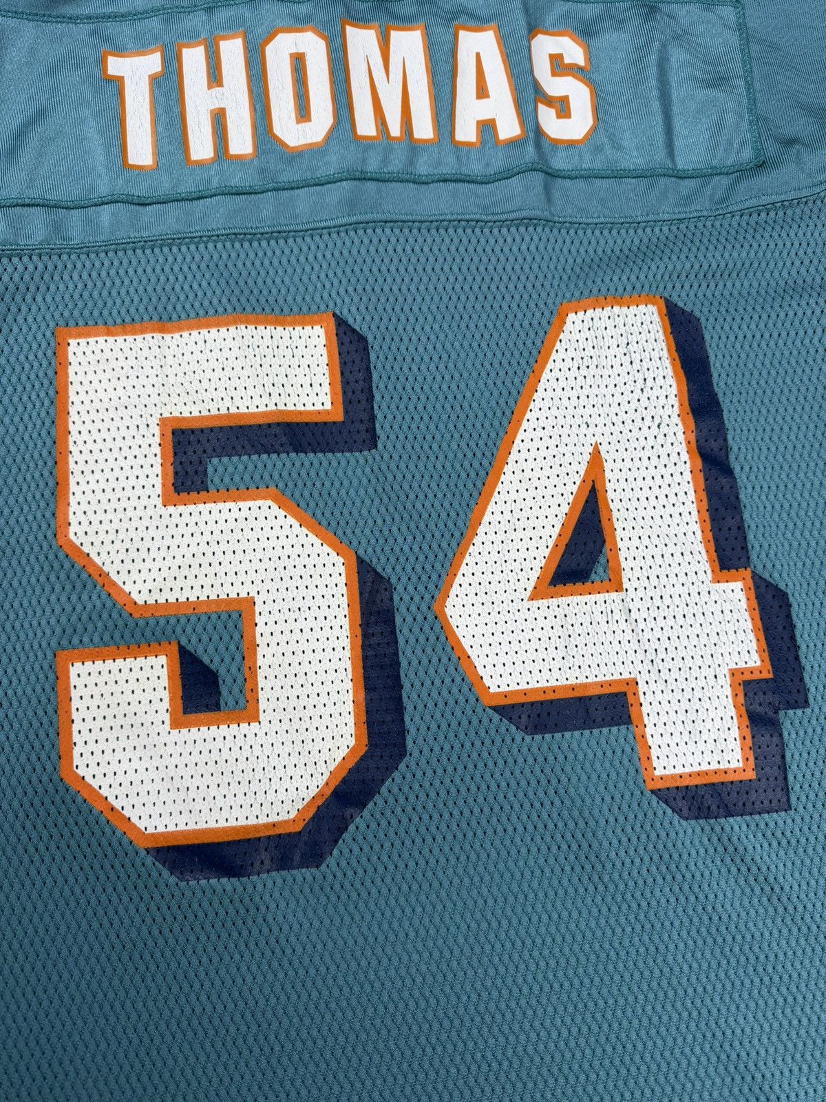 NFL Vintage Reebok Miami Dolphins #54 Thomas Zach NFL Jersey Size US M / EU 48-50 / 2 - 12 Thumbnail