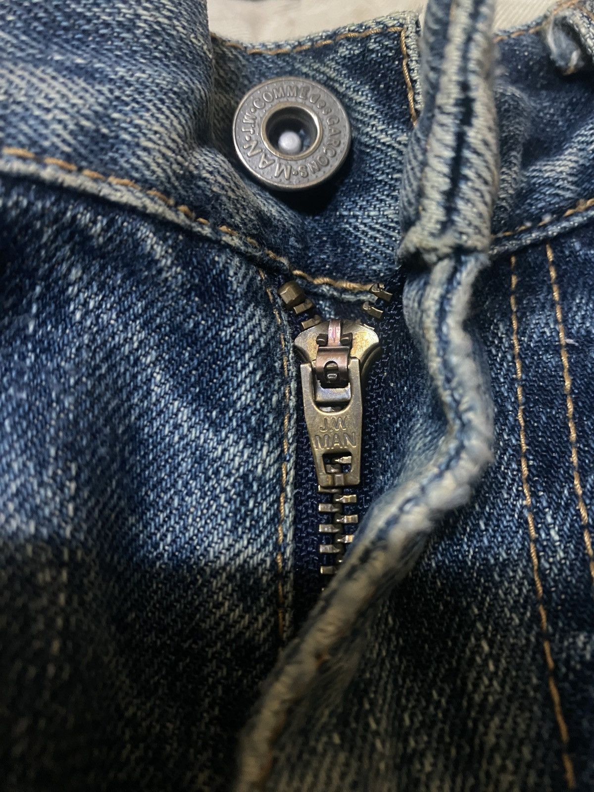 Comme des Garcons JUNYA WATANABE COMME des GARÇONS MAN Denim Biker Pants Size US 33 - 8 Thumbnail