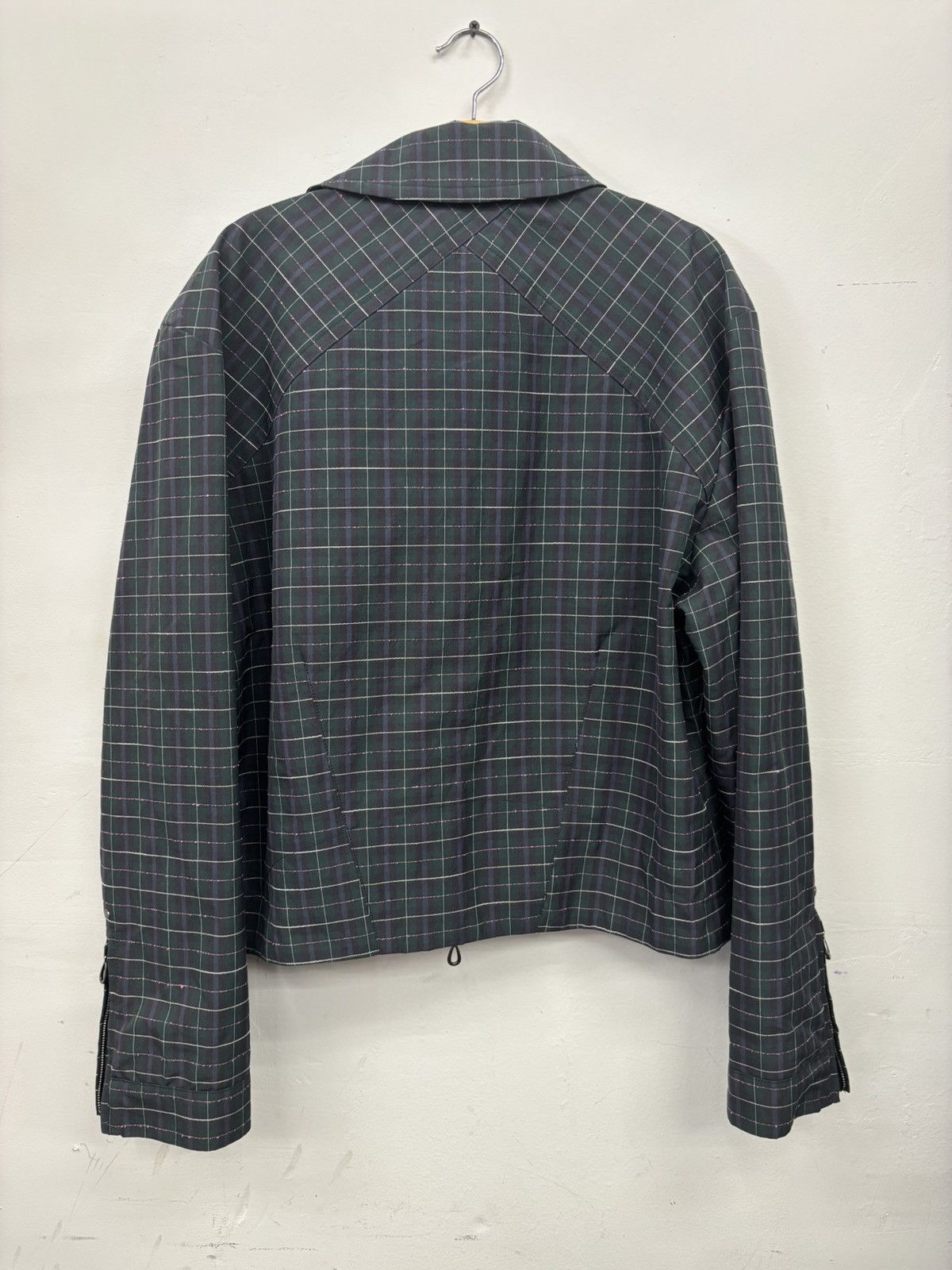 Kiko Kostadinov Kiko Kostadinov Green Karner cropped blouson jacket Size US L / EU 52-54 / 3 - 2 Thumbnail