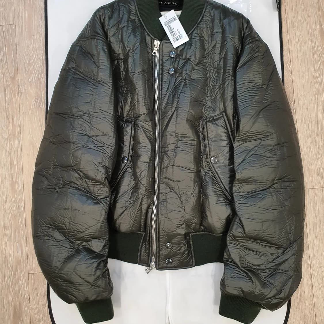 Dries Van Noten Dries Van Noten Crinkled Bomber Jacket Size US M / EU 48-50 / 2 - 1 Thumbnail