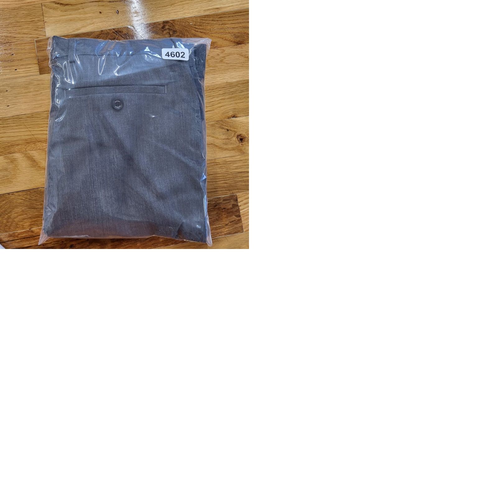 Banana Republic Banana Republic Dress Pants Men 36 Slim Charcoal Grey 100% Wool Hook & Eyelet Slit Pockets Zipper Flat Front Size US 36 / EU 52 - 10 Thumbnail